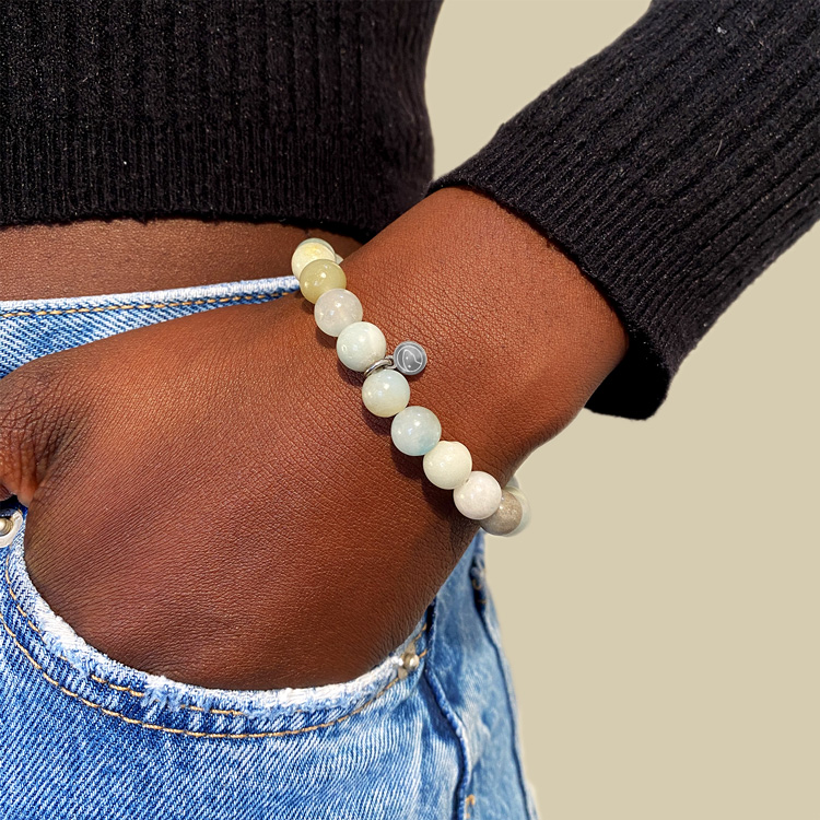 Healing Bracelet Pack - Natural Stone Energy Bracelets for Stress Relief & Positive Energy - Perfect for Meditation, Yoga & Daily Wellness