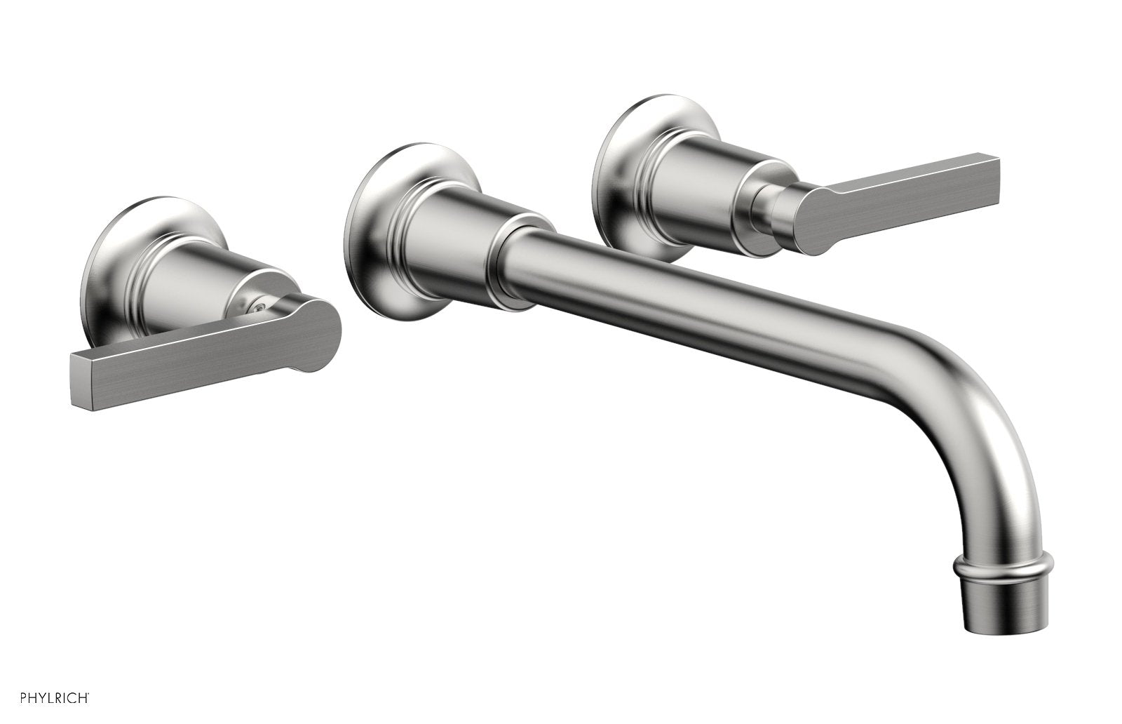 HEX MODERN Wall Mounted Lavatory Faucet Set with 10