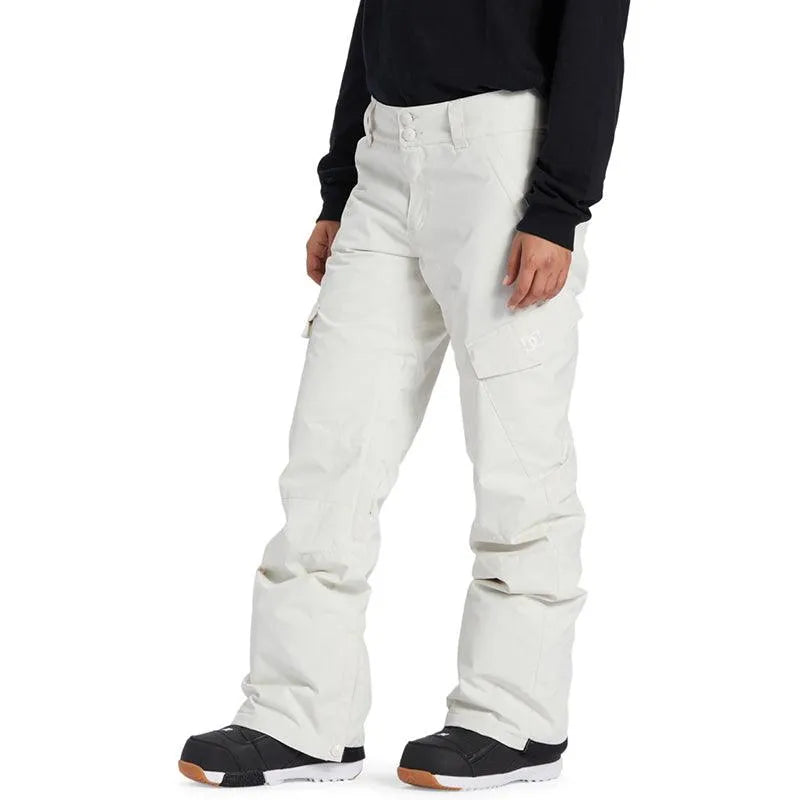 DC Snow Nonchalant Women's Pants - Raw Denim for Winter Outdoor Activities & Snowboarding