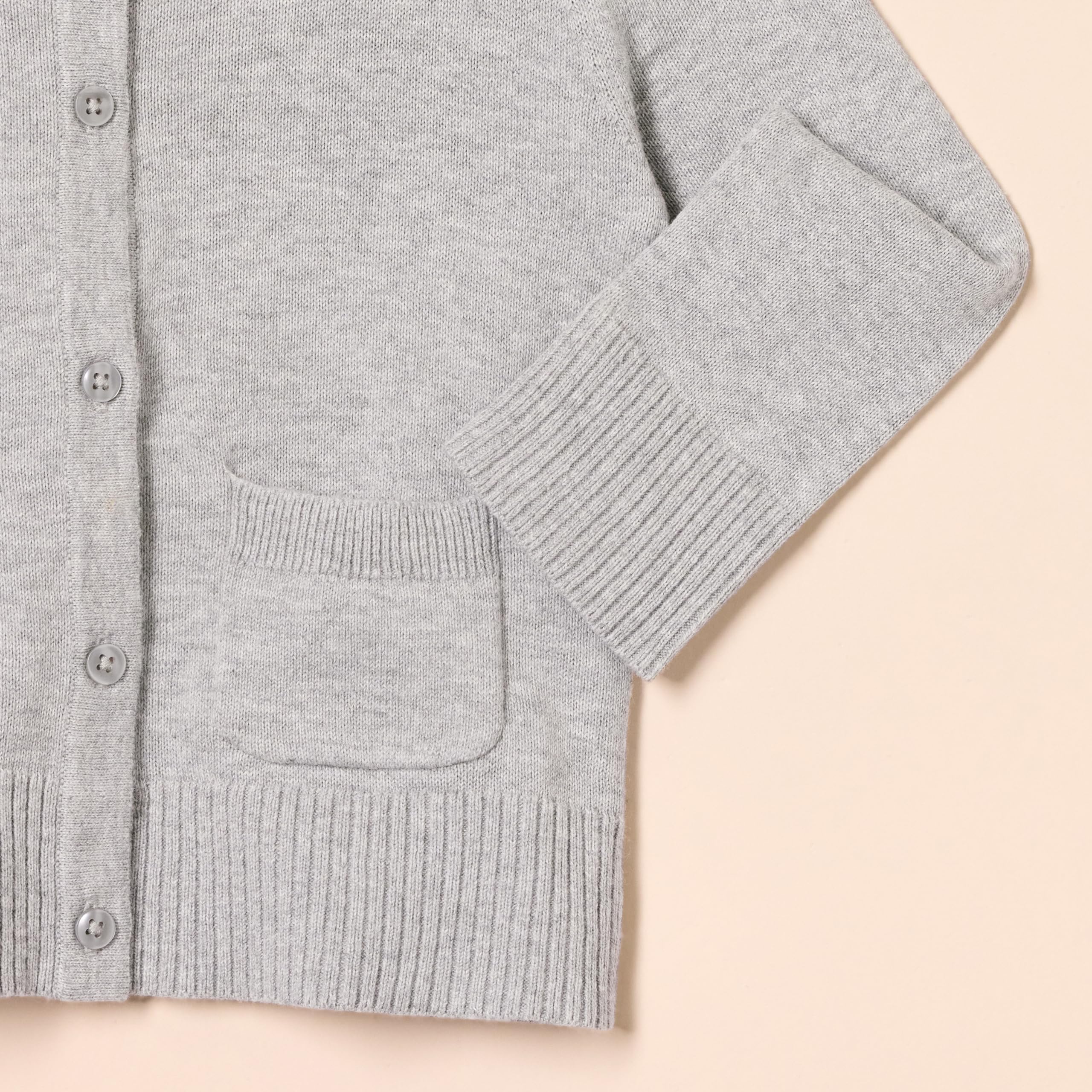 Amazon Essentials Girls & Toddlers Uniform Slim Fit Cardigan Sweater - Perfect for School Uniforms, Church Outfits & Casual Wear