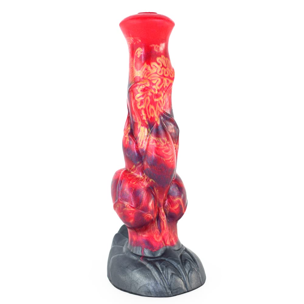 Premium Liquid Silicone Horse Dildo with Strong Suction Cup - Realistic Animal Sex Toy for Adults | BeHorny | Perfect for Solo Play, Couples & BDSM Scenes