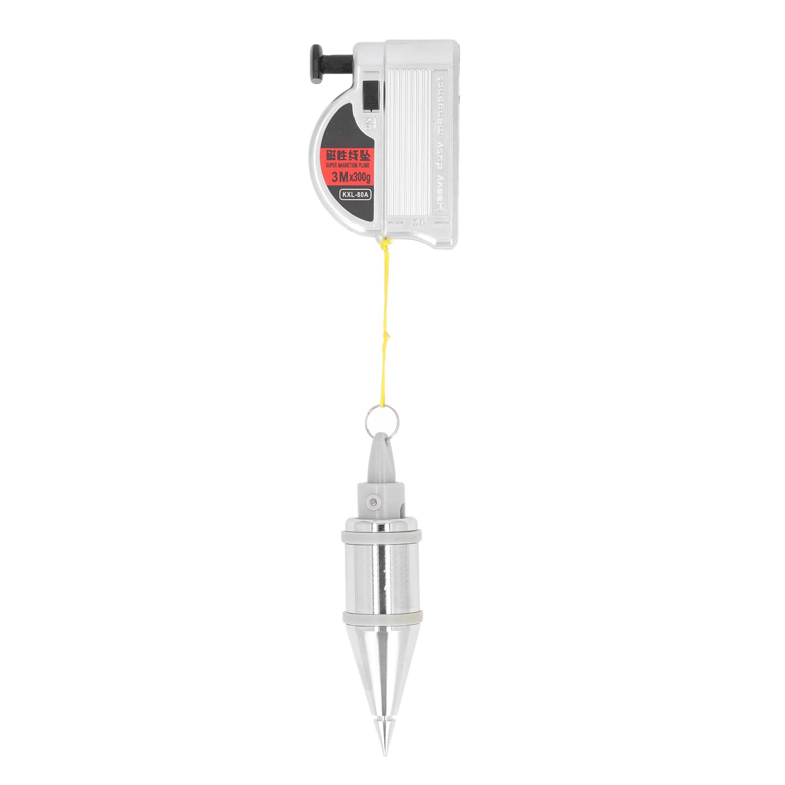 Premium Magnetic Plumb Bob - High-Quality Alloy Steel Wire Hammer for Accurate Vertical Measurement | Automatic Hanging Drop Tool for Construction, Carpentry & Home Decoration Projects | Perfect for Wall Alignment, Framing & DIY Renovations