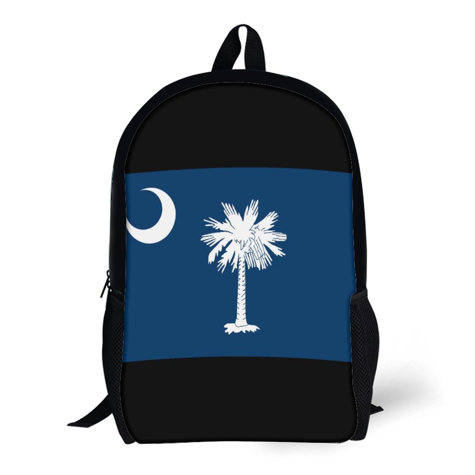 IOEDTHBJ South Carolina Flag Backpack - 17 Inch Laptop Backpack for Men & Women, 3D Printed School & Travel Computer Bag - Perfect for College, Work & Outdoor Adventures