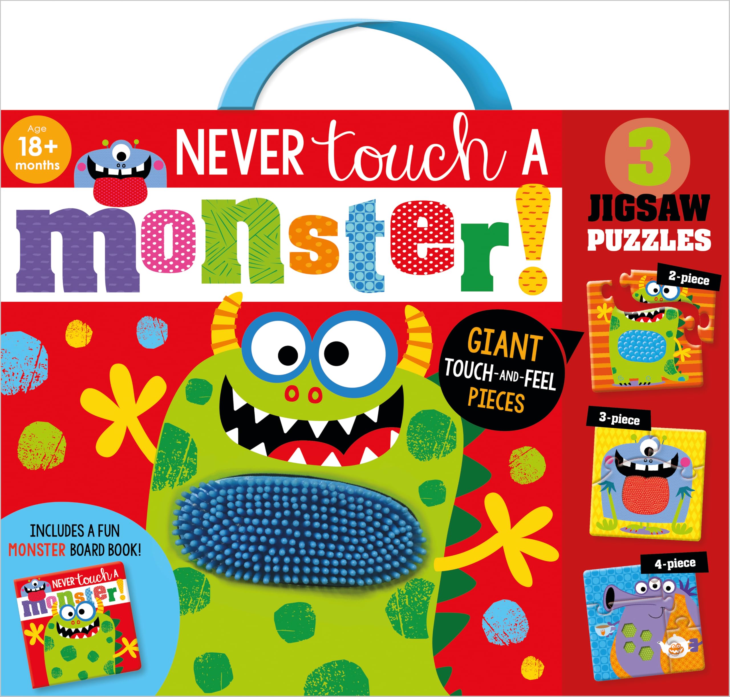 Never Touch A Monster Jigsaw Puzzle - 1000 Piece Scary Creature Puzzle for Adults & Teens - Perfect for Halloween, Horror Fans & Puzzle Enthusiasts