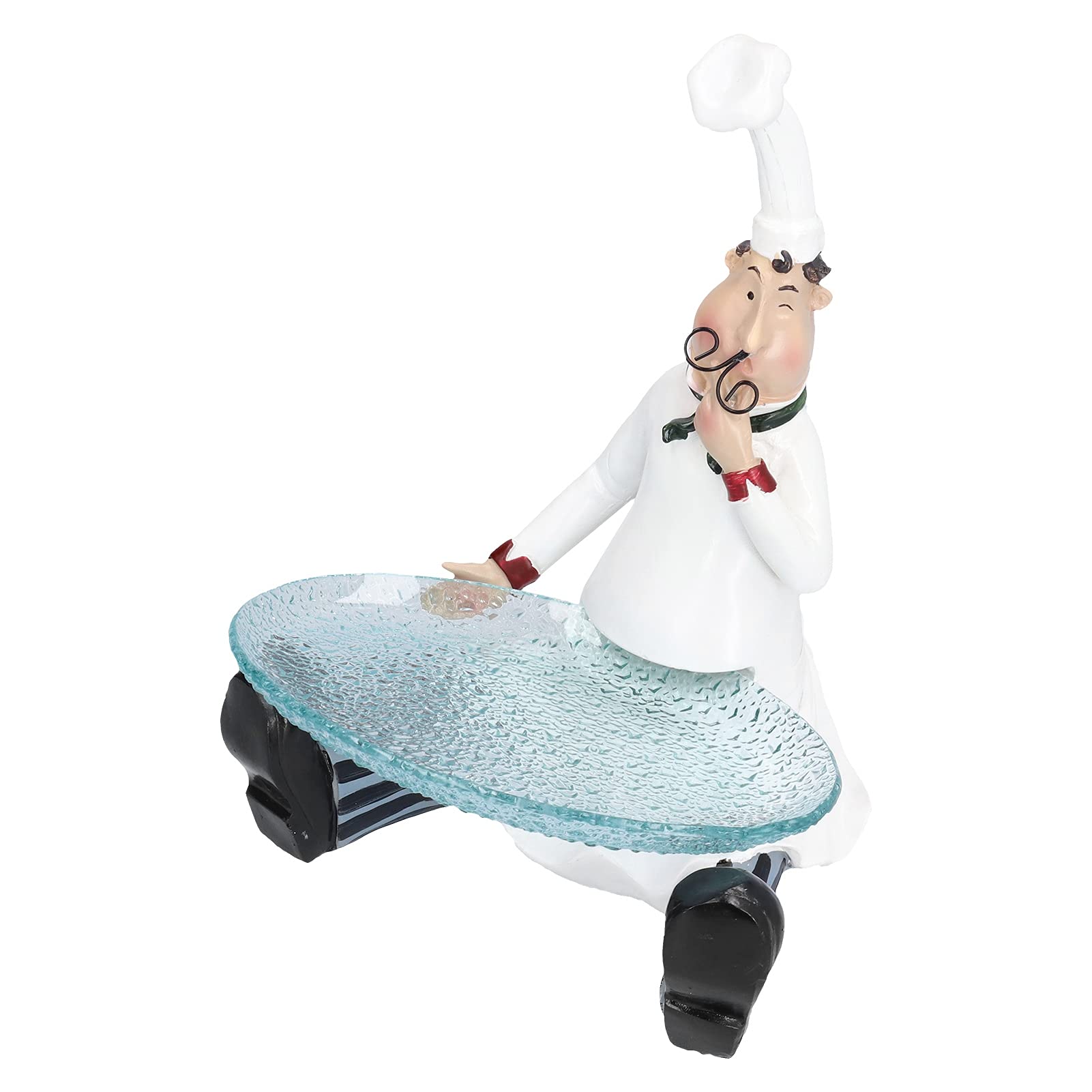 Entatial Chef Man Kitchen Decor & Accessories - Fat Chef Figurines, Fashion Chef Statue for Home & Restaurant - Perfect for Kitchen Counter, Dining Table & Bedroom Decor