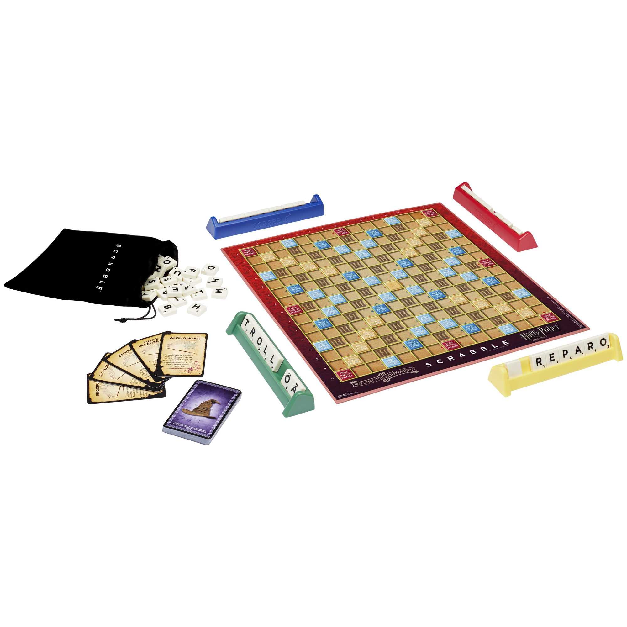 Harry Potter Scrabble Board Game by Mattel - Fun Family Game Night
