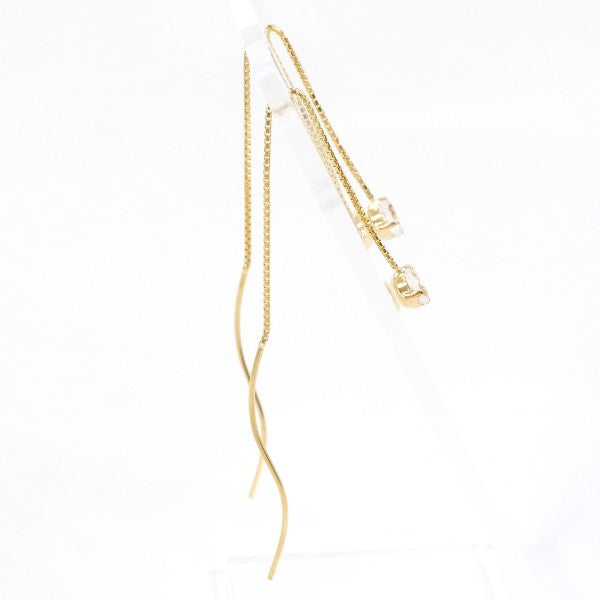 18K Yellow Gold Blue Moonstone Earrings for Women – Elegant Dangle Earrings, Hypoallergenic Jewelry Gift for Birthday, Anniversary & Special Occasions | Perfect for Weddings, Parties & Evening Events