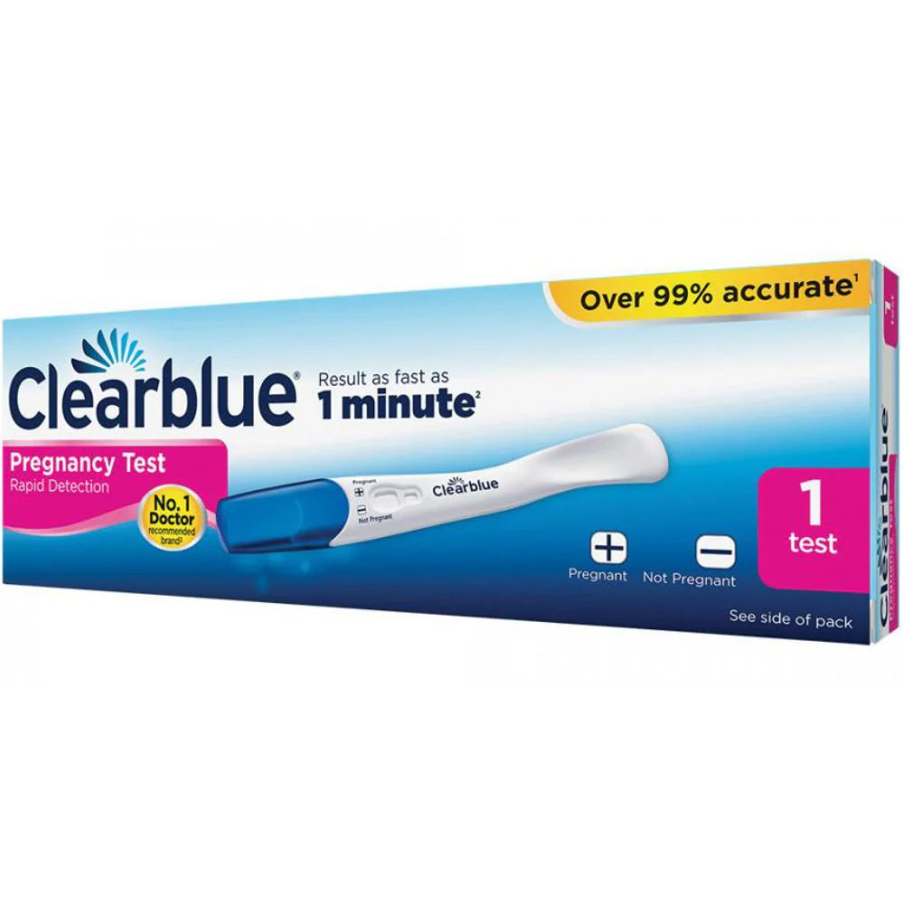 Clearblue Pregnancy Test - 1 Count, Early Detection Home Pregnancy Test Kit for Accurate Results | Perfect for Trying to Conceive, Missed Period, or Confirming Pregnancy at Home