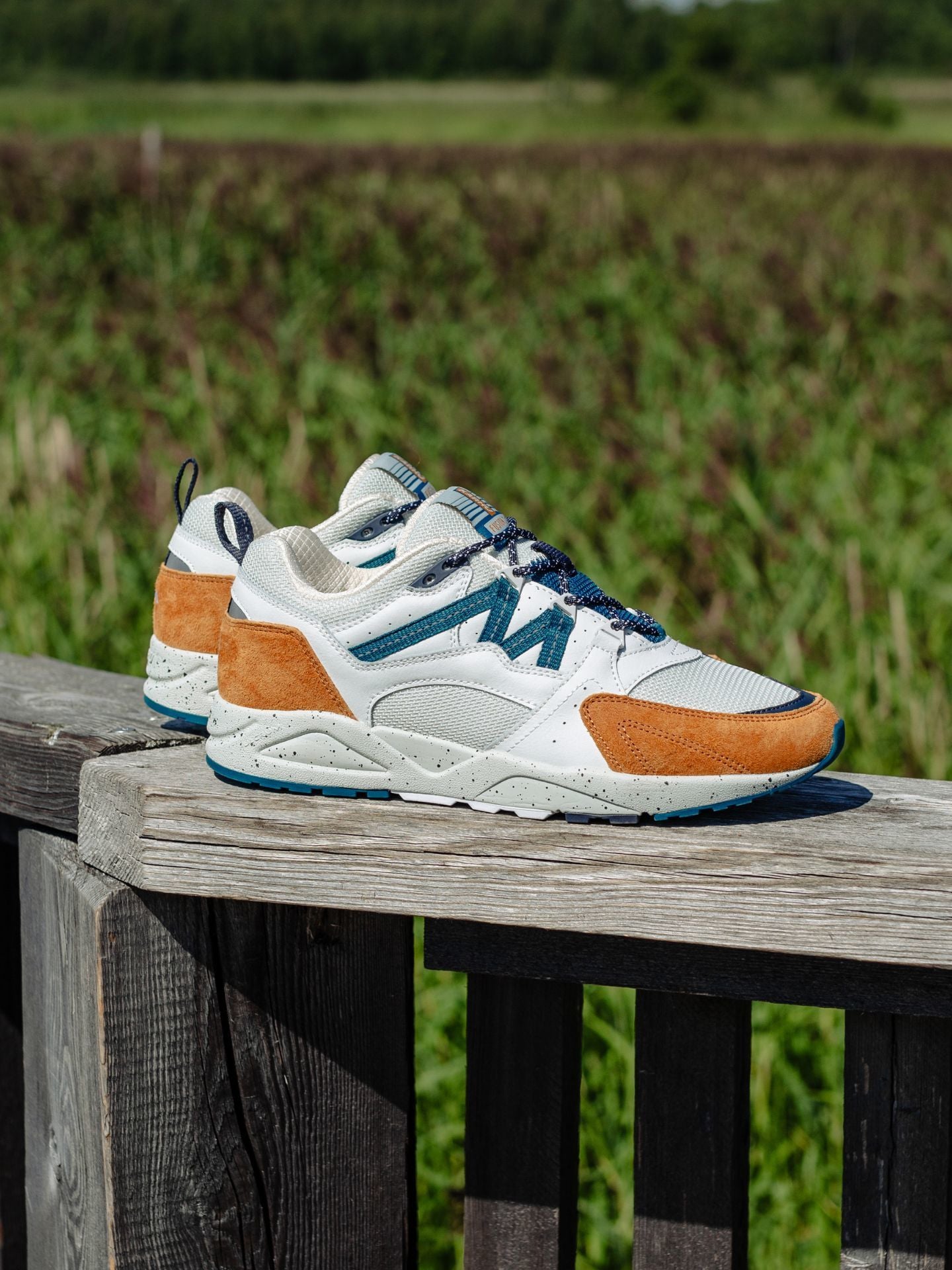 FUSION 2.0 NUGGET / DEEP LAGOON - Premium Comfort Sneakers for Men & Women | Trendy Casual Shoes for Walking, Running & Everyday Wear