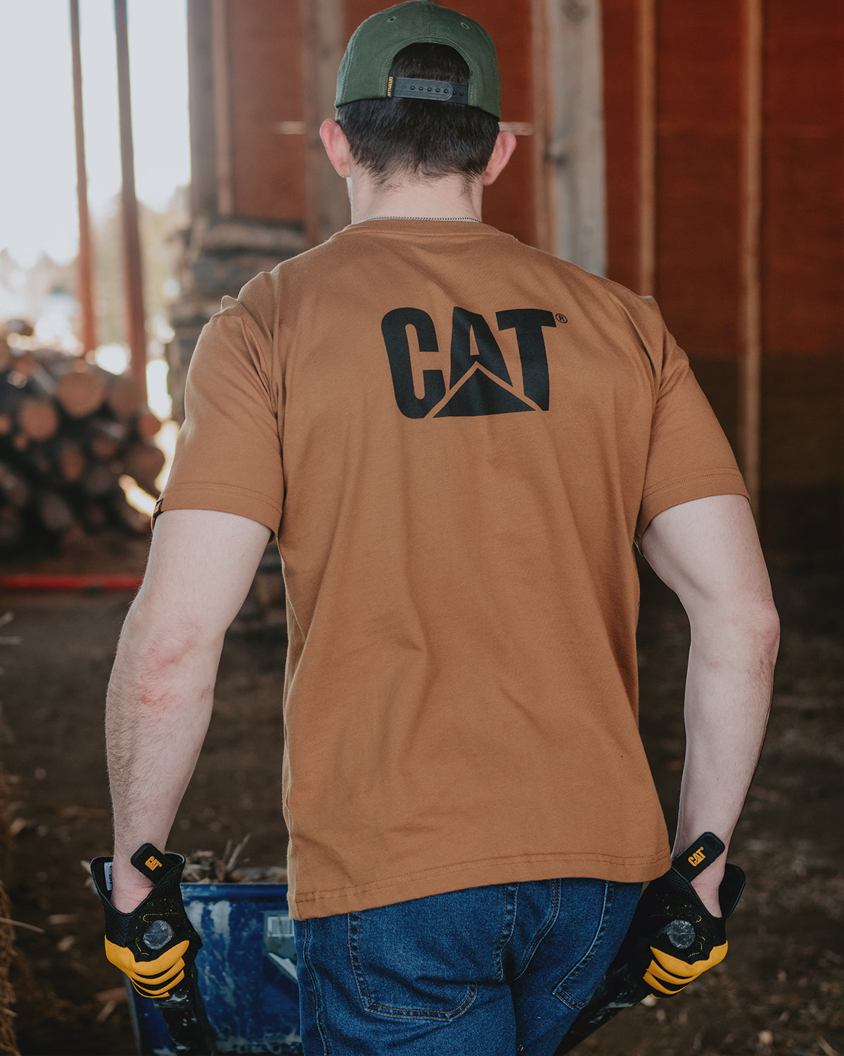 Men's Logo Pocket T-Shirt - Comfortable Casual Short Sleeve Tee for Everyday Wear, Work & Weekend Outfits
