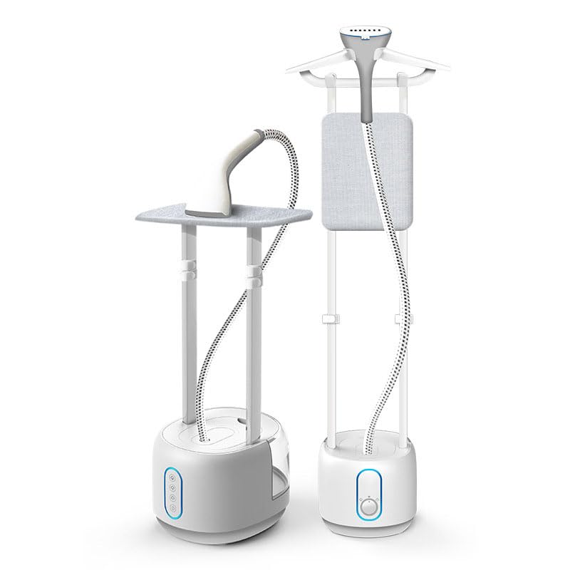 2000W Garment Steamer for Clothes - 3 Adjustable Steam Settings, Fast Heating, 3L Large Water Tank, Height Adjustable - Perfect for Home, Travel & Professional Use - Vertical & Horizontal Steaming for Shirts, Dresses, Suits & More