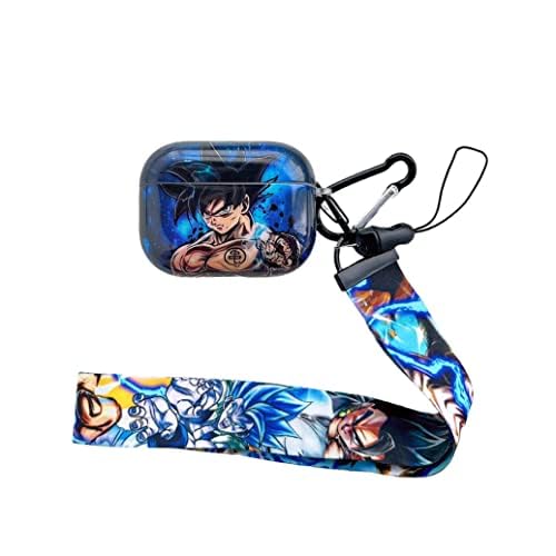 AirPod Pro 2 Case with Lanyard - Anime Design for 2022/2019 AirPods - Perfect for Travel & Daily Use