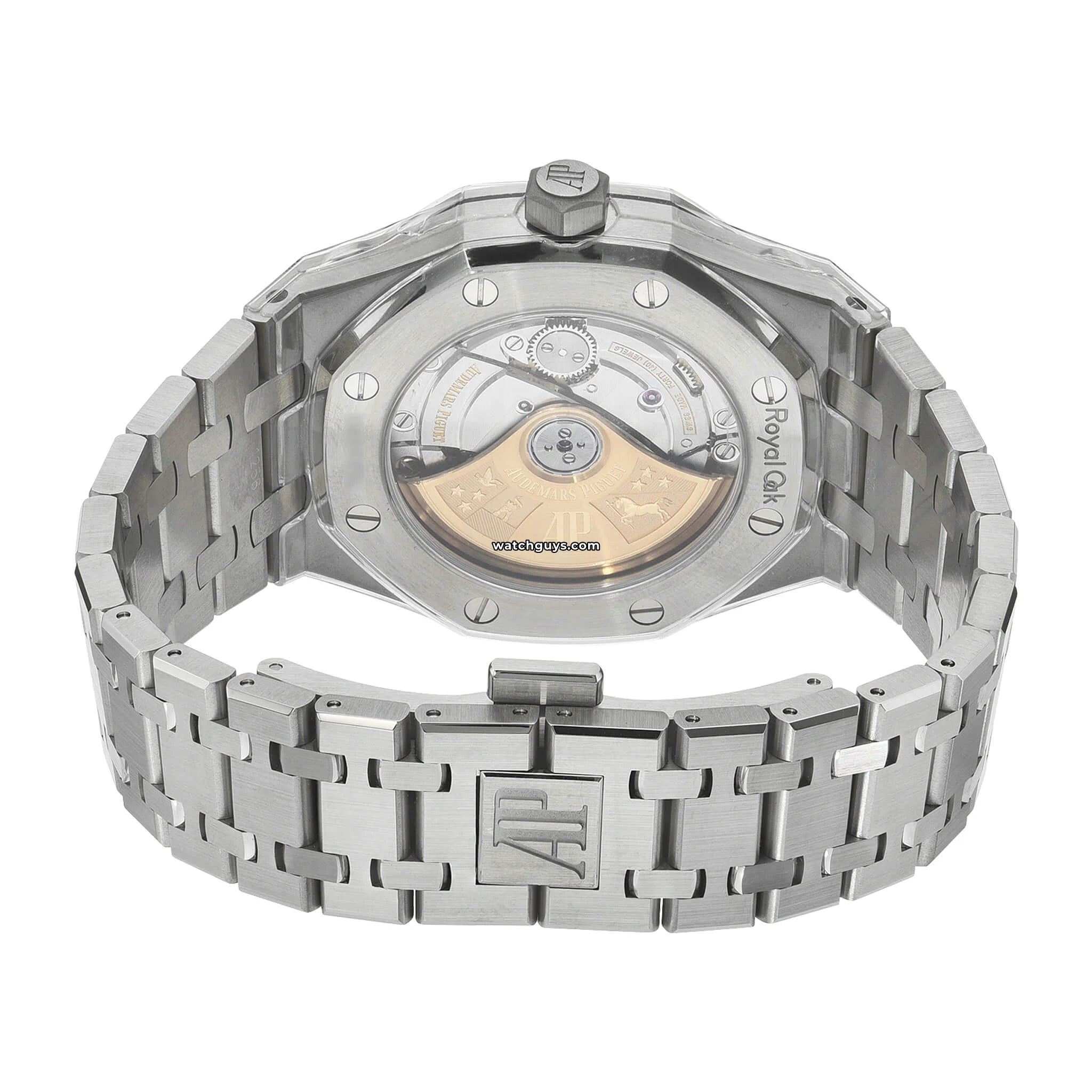 Audemars Piguet Royal Oak 15451ST Blue Diamond Watch - Luxury Stainless Steel Timepiece for Men | Perfect for Business Meetings & Special Occasions