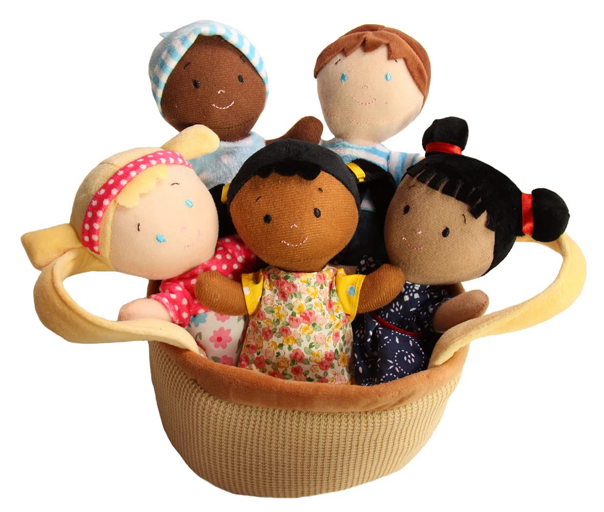 Diversity Plush Dolls Set of 5 - 8