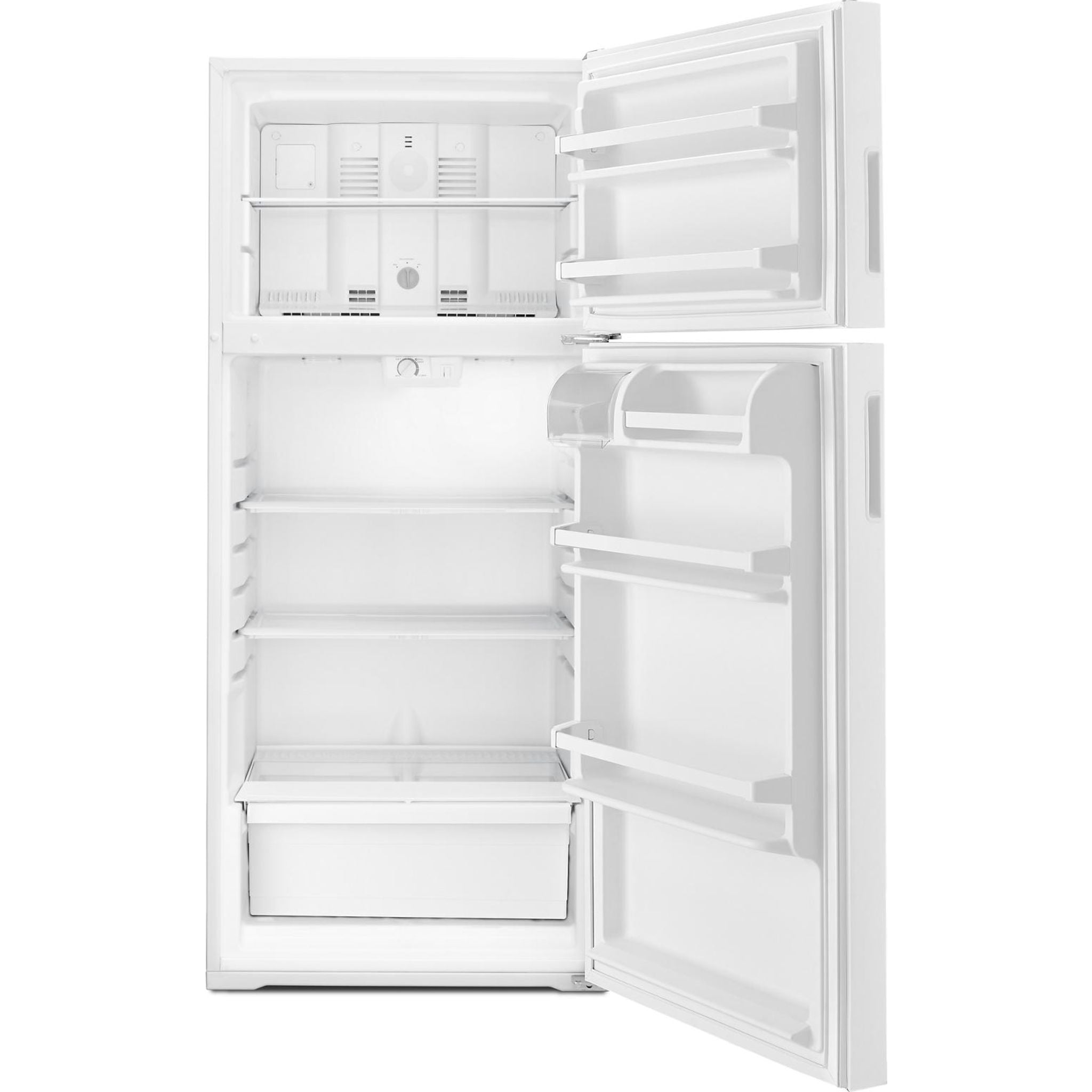 Amana Top Mount Refrigerator ART316TFDW - 21.6 Cu. Ft. White Energy Star Certified Fridge for Kitchen, Home & Apartment Use