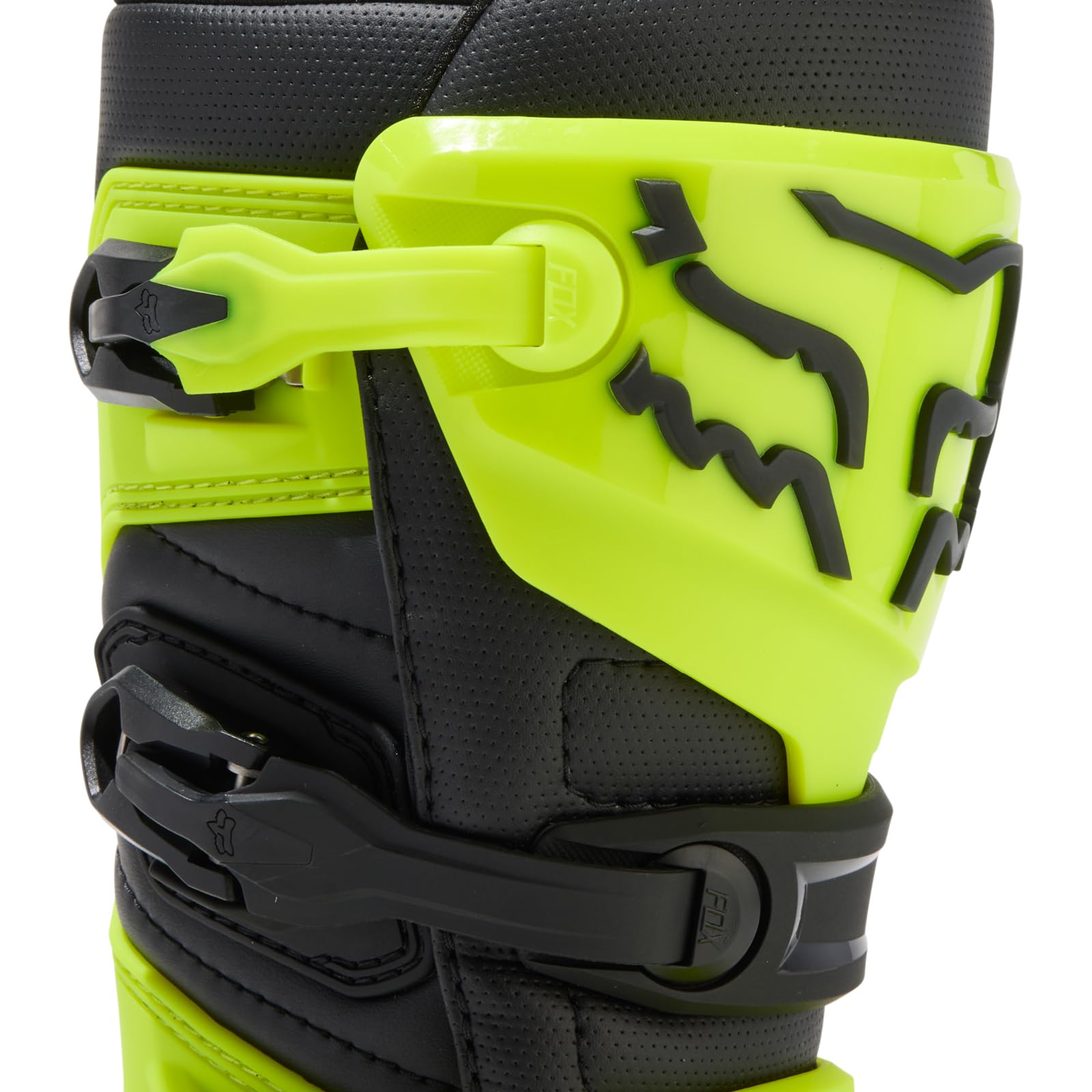 Fox Racing Youth Comp Motocross Dirt Bike Boots - Kids MX Motorcycle Riding Shoes for Off-Road Racing & Trail Adventures