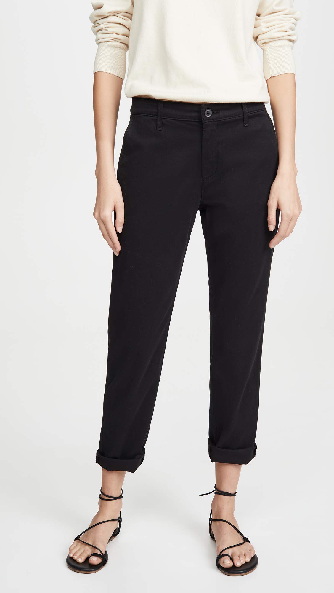 AG Adriano Goldschmied Women's The Caden Pants - High Waisted Slim Fit Ankle Pants for Work & Casual Wear | Office, Travel & Everyday Outfits