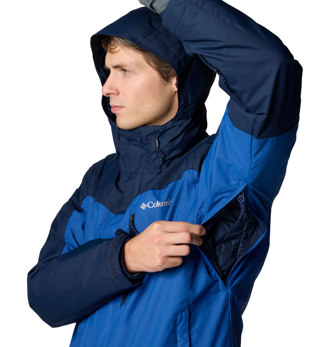 Columbia Whirlibird V™ Interchangeable Jacket for Men - Waterproof & Breathable Outdoor Jacket for Hiking, Skiing & Winter Adventures