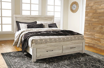 Bellaby King Size Storage Footboard Bed with Underbed Drawers - Perfect for Small Bedrooms & Guest Rooms