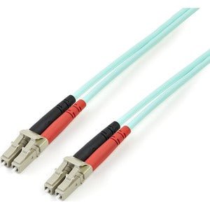 10Gb LC to LC Multimode Fiber Patch Cable - 5m (16.4ft) OM3 50/125μm Aqua - High-Speed Data Center & Server Room Connectivity