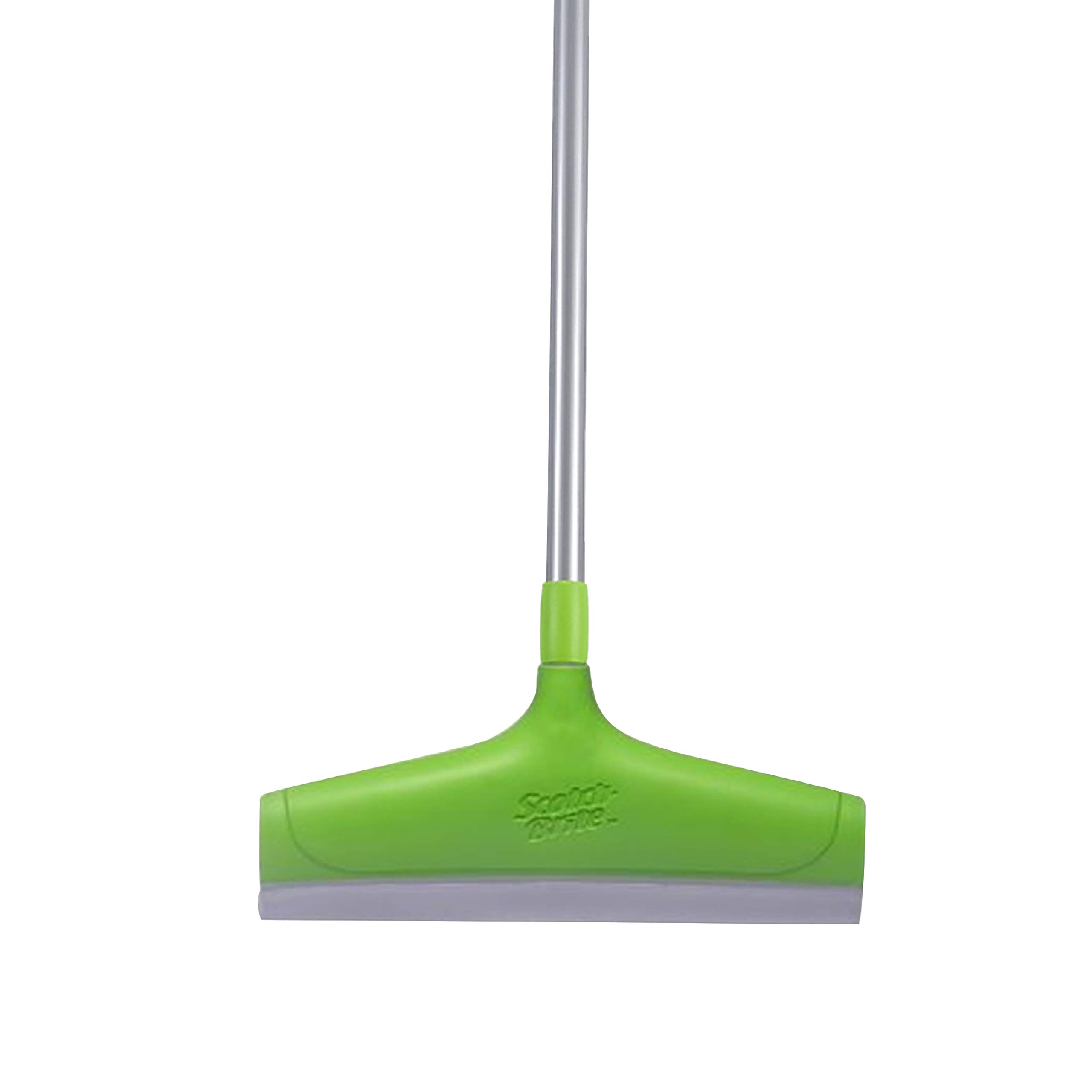 Scotch-Bite 2-in-1 Bucket Spin Mop with 2 Refills (Green, 4-Piece Set) - Easy Floor Cleaning for Hardwood, Tile & Laminate Floors