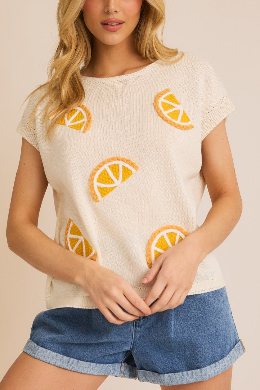 Limone Knit Top - Soft & Stylish Women's Casual Sweater for Fall & Winter | Perfect for Layering, Office Wear & Weekend Outfits