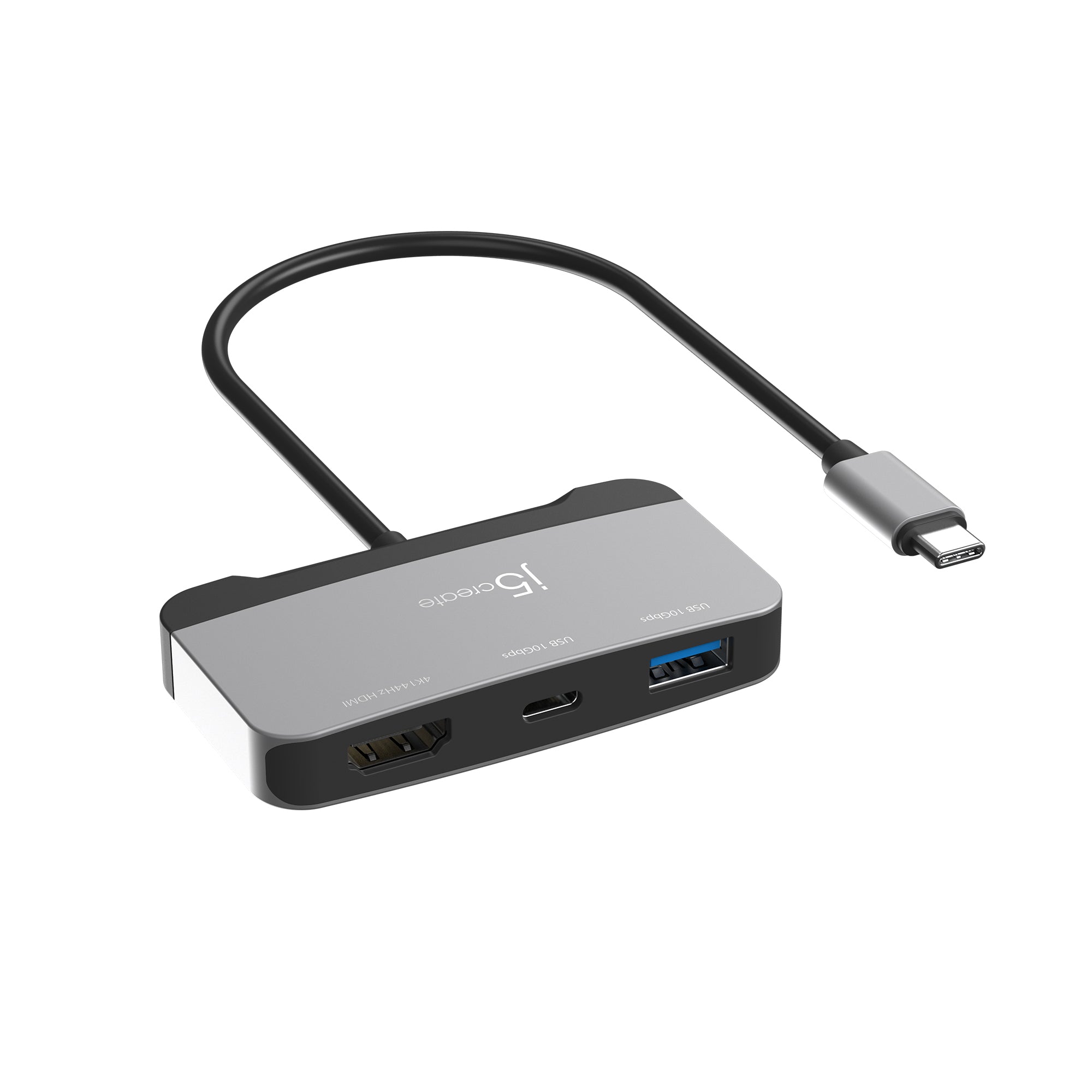 USB C to USB 3.2 Gen 2 Adapter with HDMI 4K 144Hz Support - High-Speed 10Gbps Data Transfer & Ultra HD Video Output for MacBook, Dell XPS, Gaming Laptops & Workstations