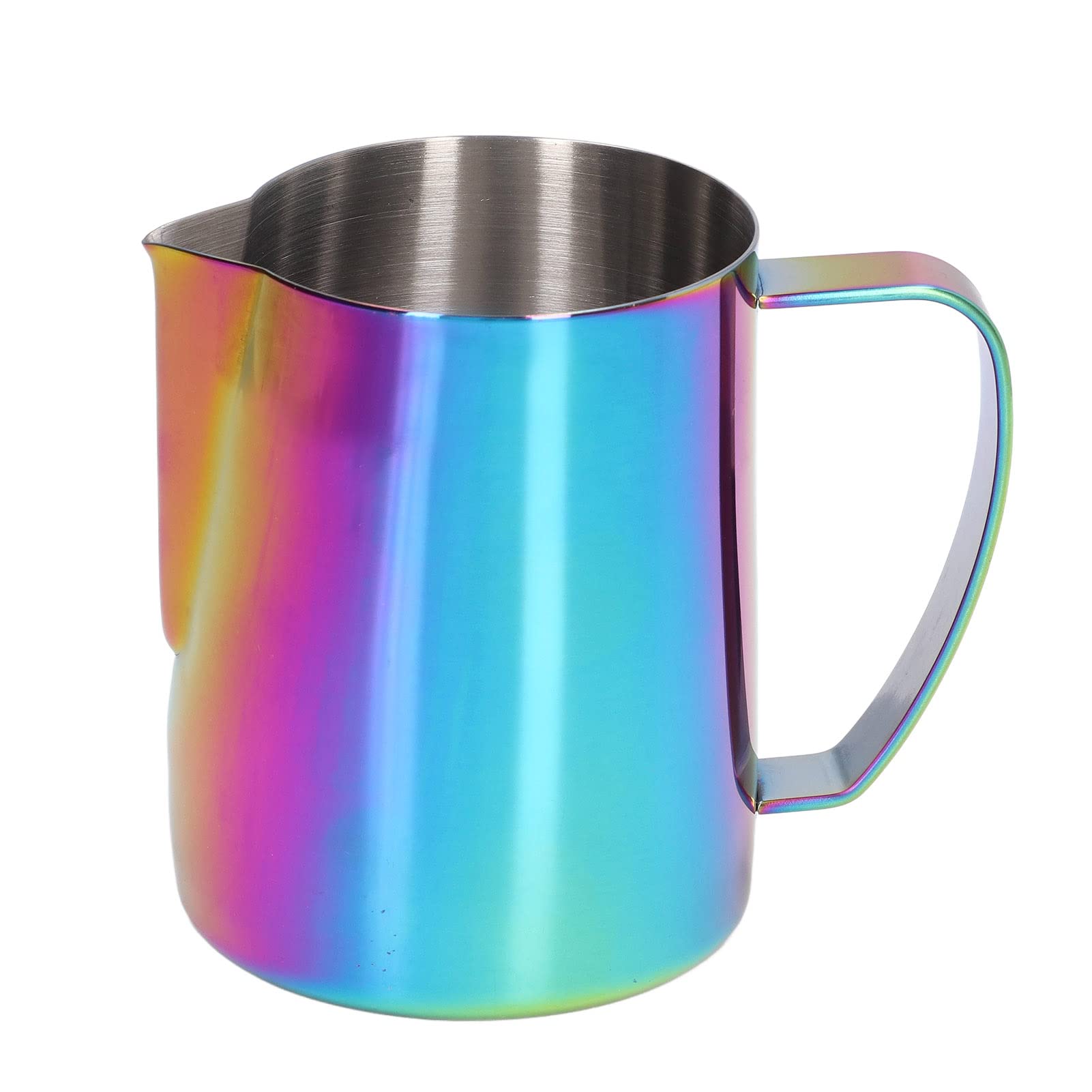 Premium Stainless Steel Milk Frothing Pitcher - Barista Grade 12oz/16oz/20oz Milk Frother for Latte, Cappuccino & Hot Chocolate - Perfect for Coffee Shops, Home Baristas & DIY Coffee Lovers
