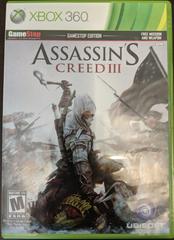 Assassin's Creed III GameStop Exclusive Edition - Complete in Box (CIB) for Xbox 360 | Action-Adventure Game with Historical Storyline | Perfect for Gaming Collectors and History Enthusiasts