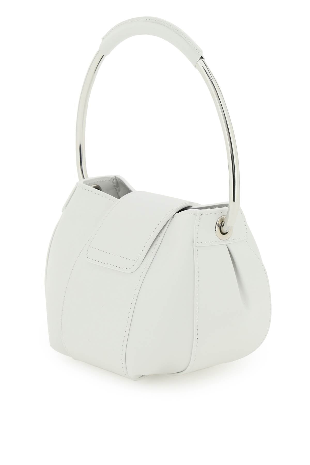 Coperni Ring Pouch Handbag for Women - Stylish Leather Crossbody Bag with Gold-Tone Ring Detail - Perfect for Parties, Dates & Everyday Use