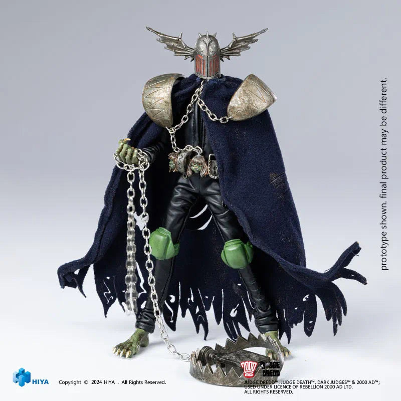 HIYA 6-Inch 1/12 Scale Judge Fear Action Figure - Premium Collectible Super Series - Perfect for Display & Dredd Universe Fans