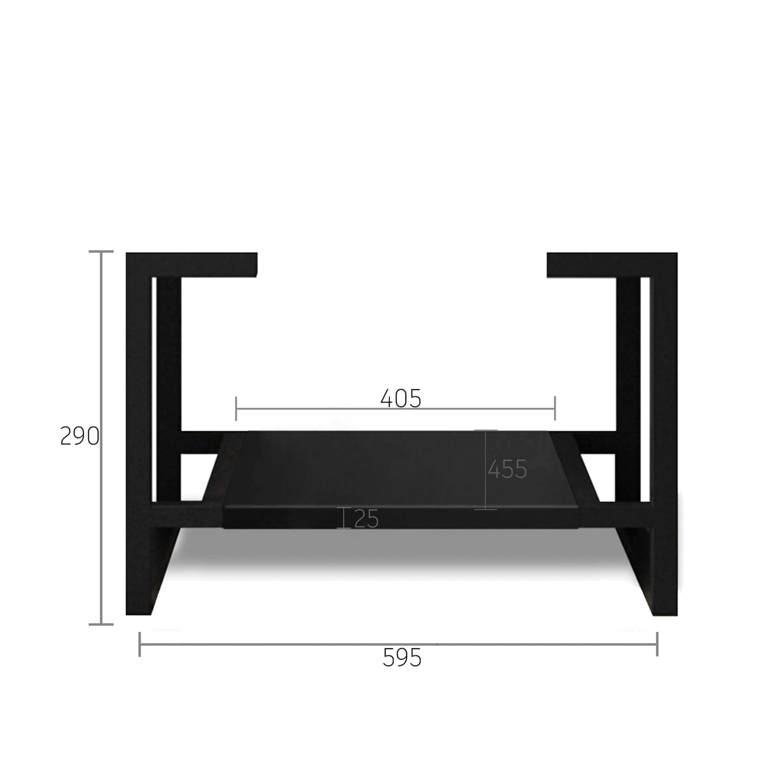 Marlo Leg - Premium Adjustable Table Legs for DIY Furniture, Desks & Shelves - Heavy Duty Steel Frame - Easy to Install - Perfect for Home Office, Kitchen Island & Workbench Projects