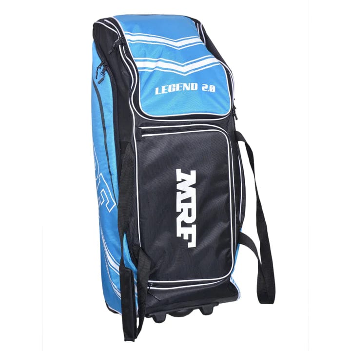 MRF Legend 2.0 Cricket Wheel Bag - Durable Cricket Equipment Bag with Wheels for Easy Transport | Perfect for Cricket Matches, Practice Sessions & Travel