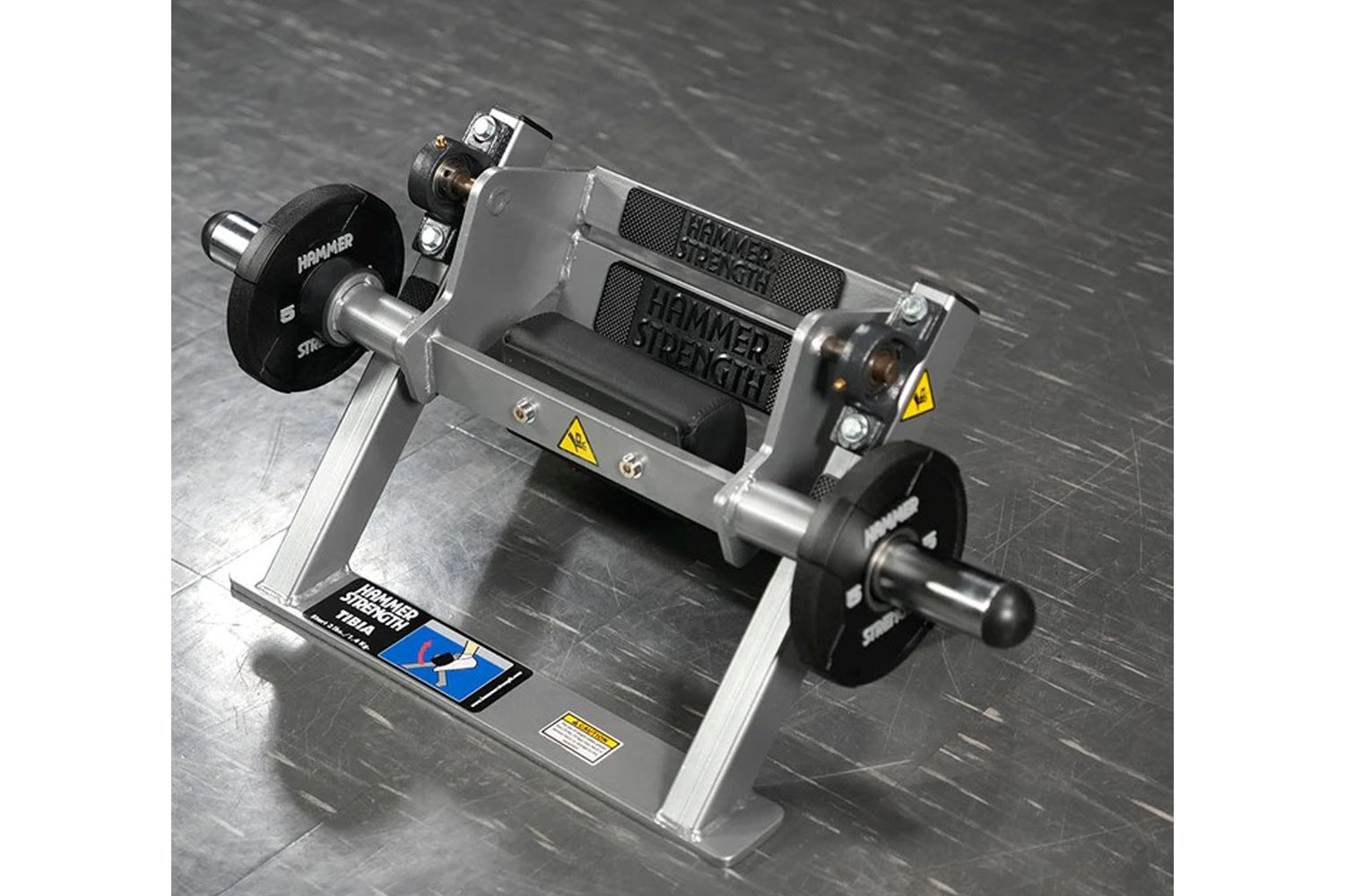 Hammer Strength Plate Loaded Tibia Dorsi Flexion Bench Machine - Professional Leg Exercise Equipment for Home & Gym - Perfect for Calf Strengthening and Rehabilitation Training