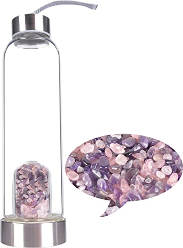 A - Amethyst + Pink Crystal