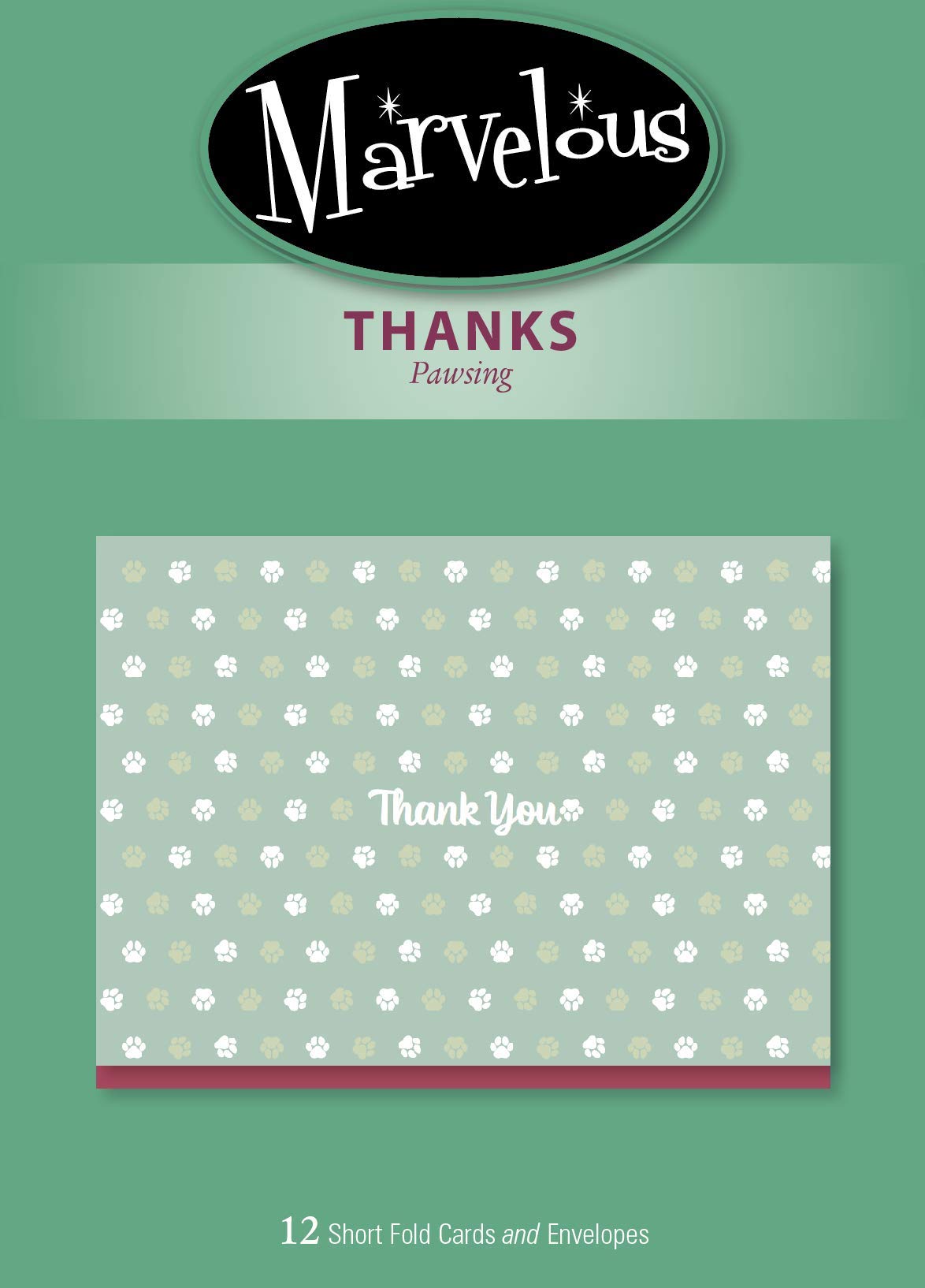 Allison Matherne Thank You Greeting Cards - Set of 12 Elegant Blank Note Cards (6 5/8