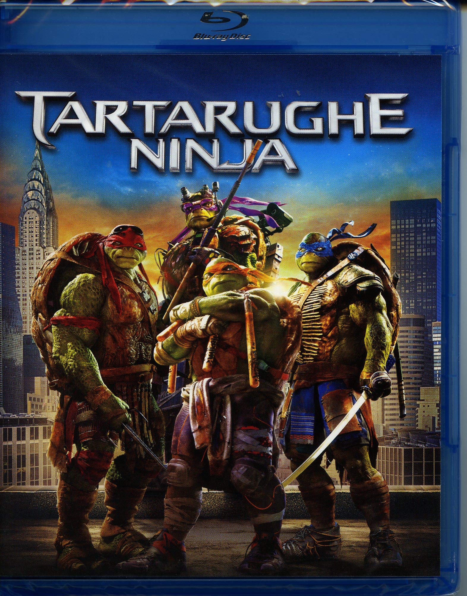 BRD TARTARUGHE NINJA Region Free Blu-ray - Perfect for Movie Nights & Teenage Mutant Ninja Turtles Fans Collection