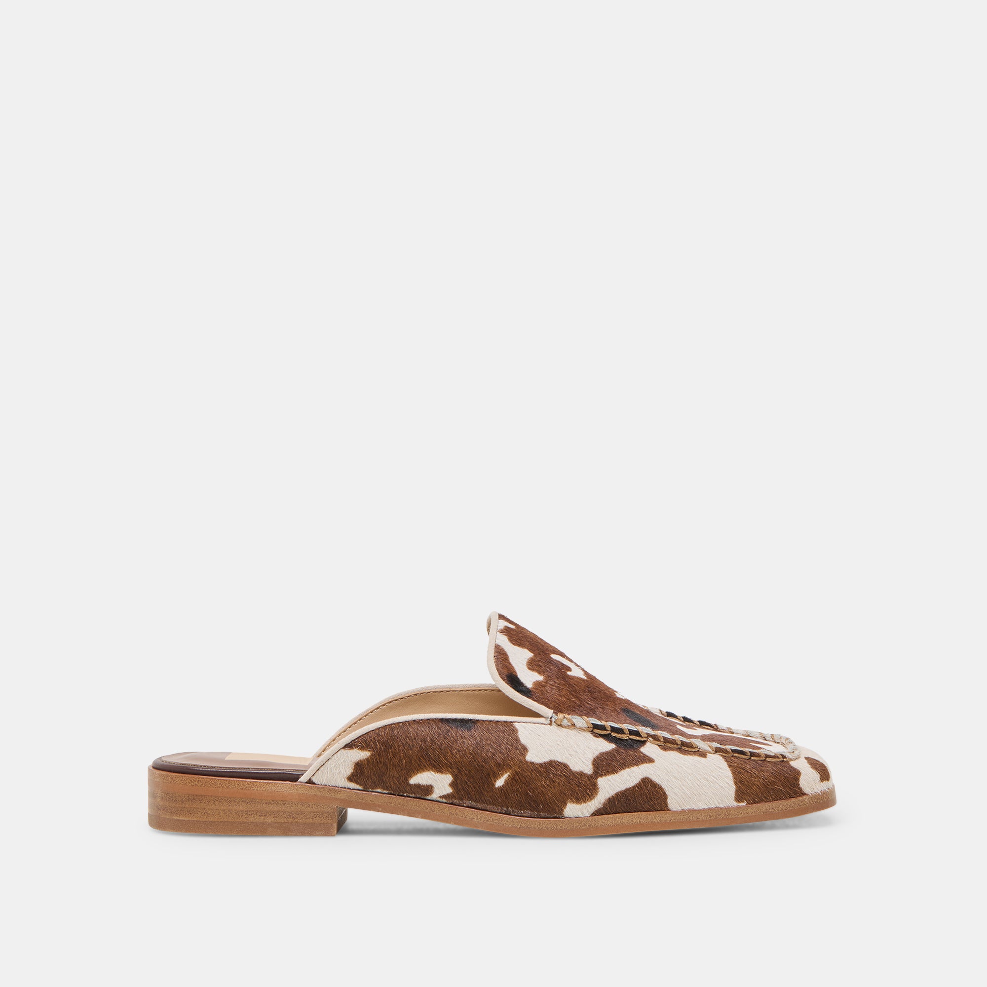 BRADLY FLATS COCOA TAURUS CALF HAIR - Stylish Women's Loafers for Office, Casual & Everyday Wear
