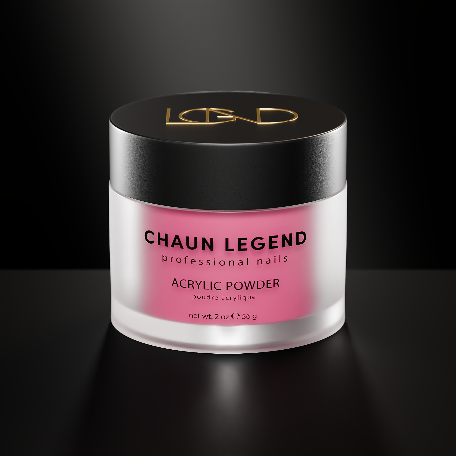 Chaun Legend Acrylic Powder 2oz (164 Gen X) - Professional Nail Art Extension & DIY Manicure Kit for Salon & Home Use