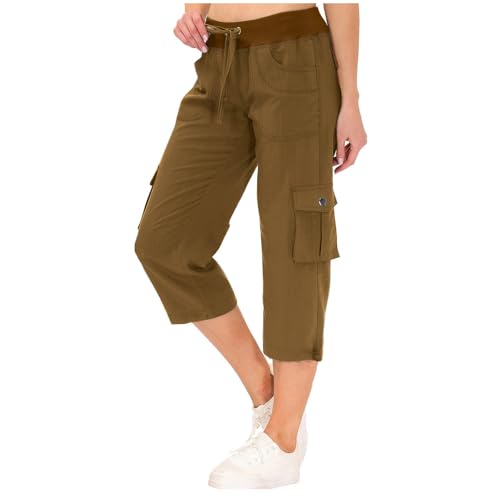 Summer Sweatpants for Women-brown