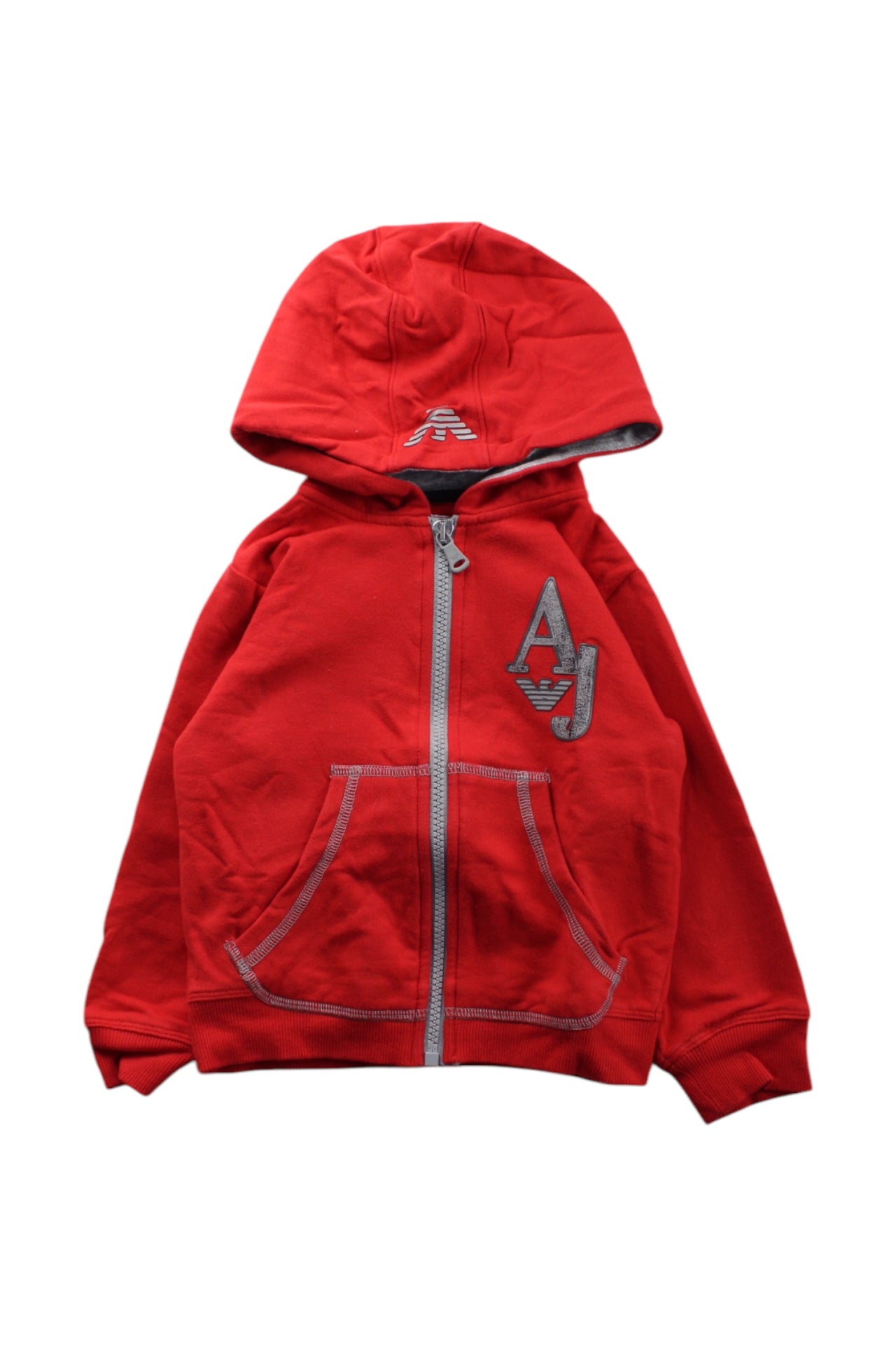 Armani Hooded Zippered Sweatshirt for Toddlers 2T - Cozy Pullover for Boys & Girls, Perfect for Playdates and Outdoor Adventures