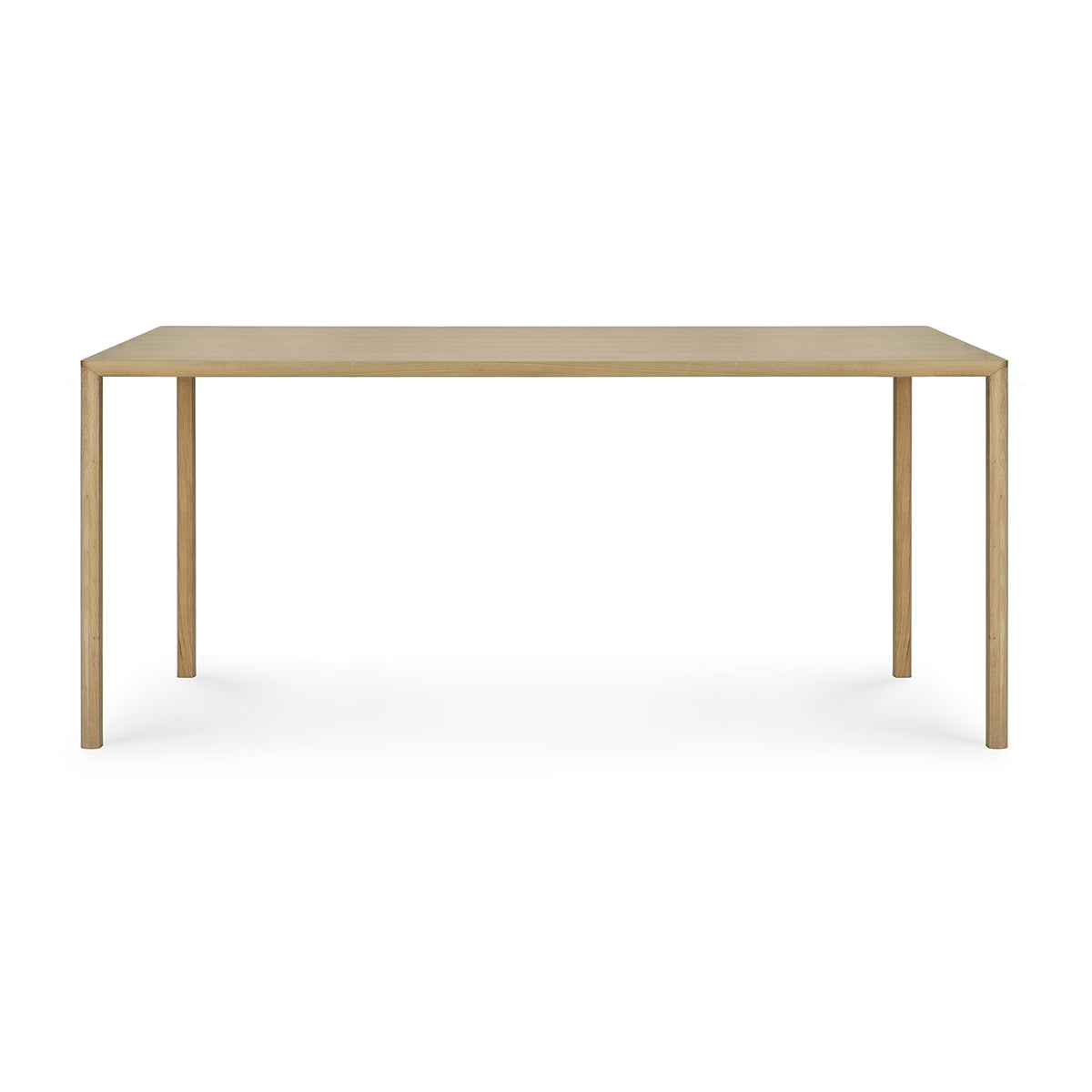 Modern Glass Air Dining Table - Elegant & Lightweight for Small Spaces - Perfect for Apartments, Kitchens, and Outdoor Patios