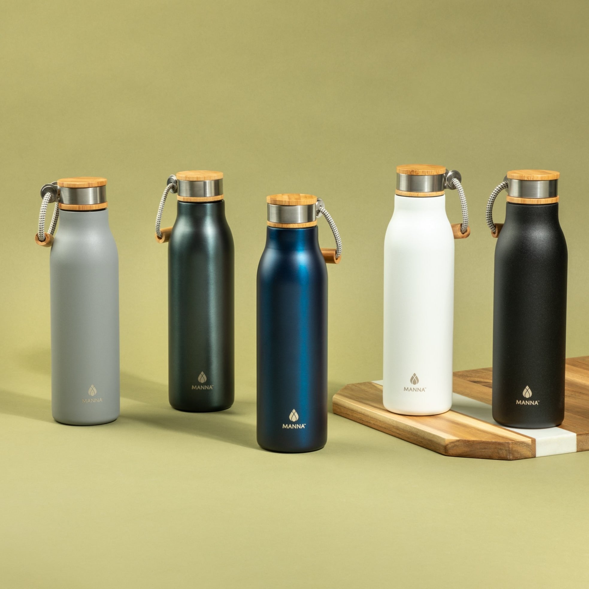 **18 oz Ascend Water Bottle - BPA Free, Leak Proof Stainless Steel Insulated Bottle for Gym, Hiking & Outdoor Activities**