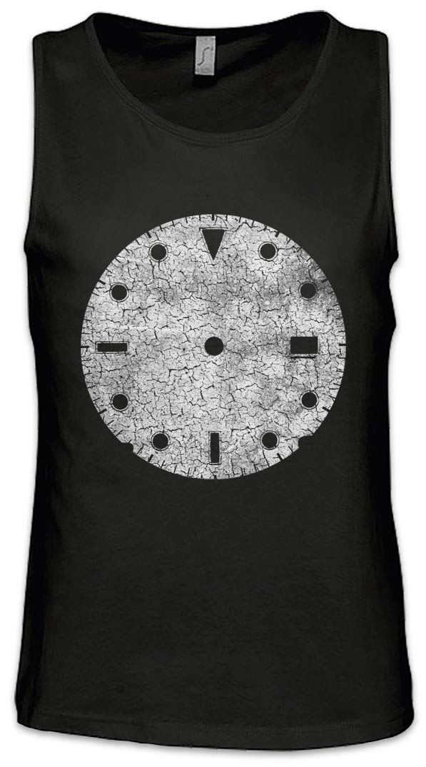 Urban Backwoods Clock-Face II Men's Tank Top - Breathable Gym Shirt for Workouts & Summer Outdoor Activities