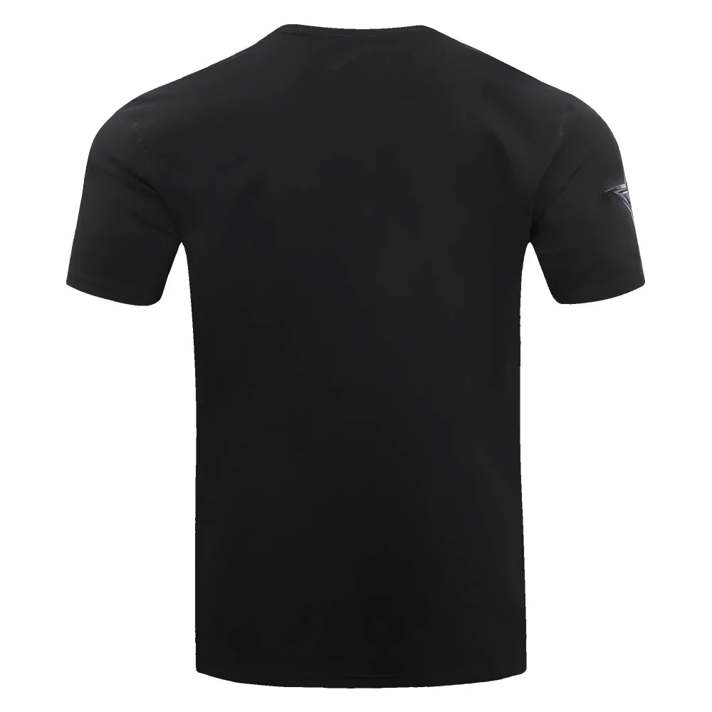 Dallas Cowboys Men's Short Sleeve T-Shirt - Triple Black Pro Standard Cotton Tee for Football Fans, Game Day & Casual Wear