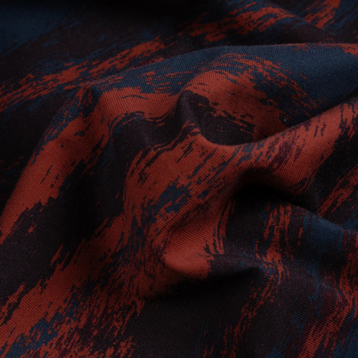 BRUSHSTROKE Long Sleeve Shirt in Bordeaux Red - Stylish Casual Wear for Men | Perfect for Office, Date Night & Fall Outfits