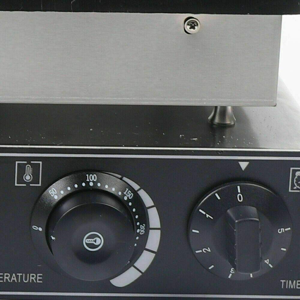 Mini Dutch Pancake & Donut Maker Machine - 50 Slots Commercial Electric Waffle Baker with Nonstick Surface (1.7KW) - Perfect for Home Breakfast, Party Snacks & Cafe Business
