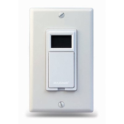 Mr. Steam 103588DIG Digital Programmable Timer for Towel Warmers - White | Bathroom Accessory for Spa-Like Luxury at Home