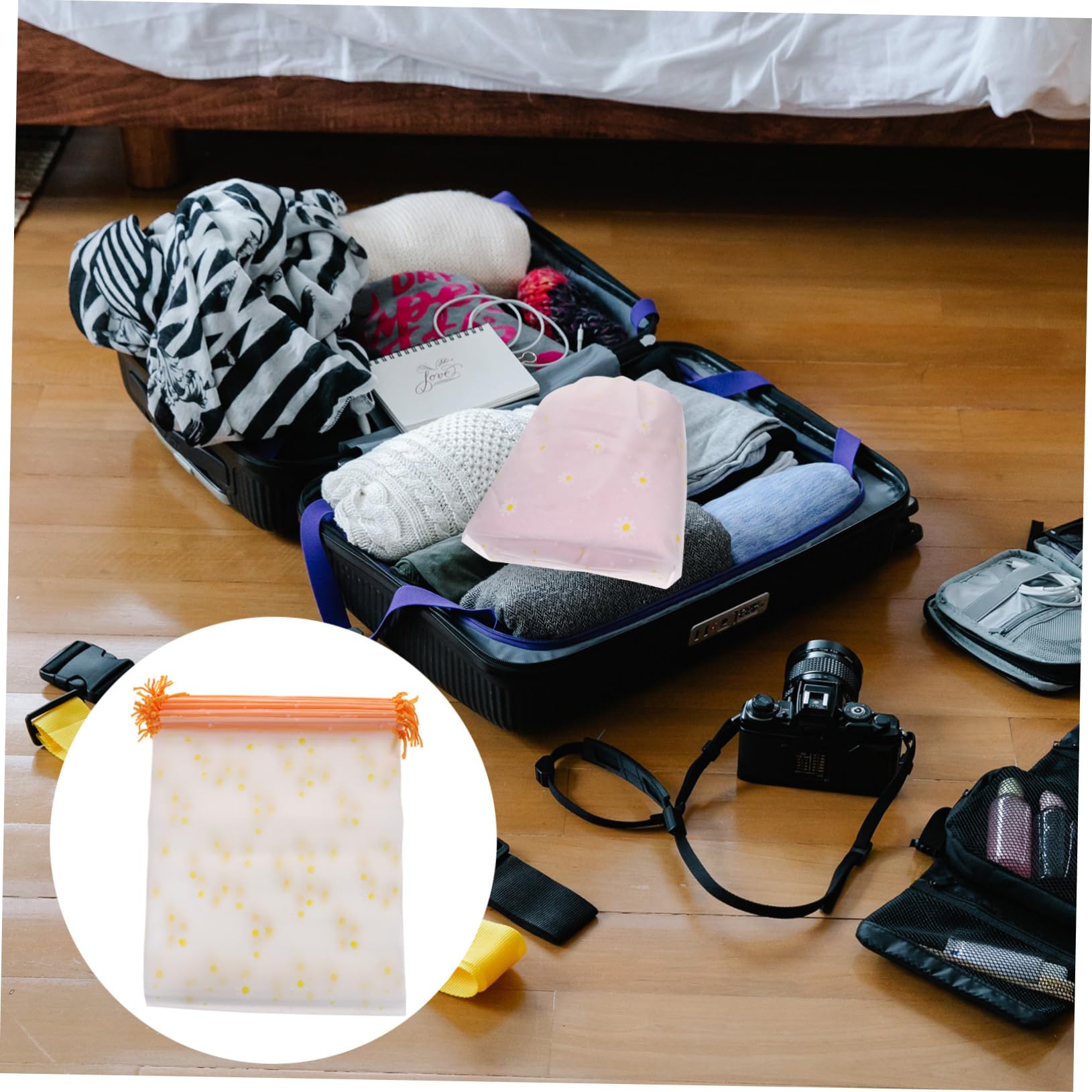 Mipcase Vacuum Storage Bags for Clothes, Quilts & Travel - PVC Compression Organizer Bags for Space Saving & Closet Organization (Perfect for Moving, Seasonal Storage & Packing)
