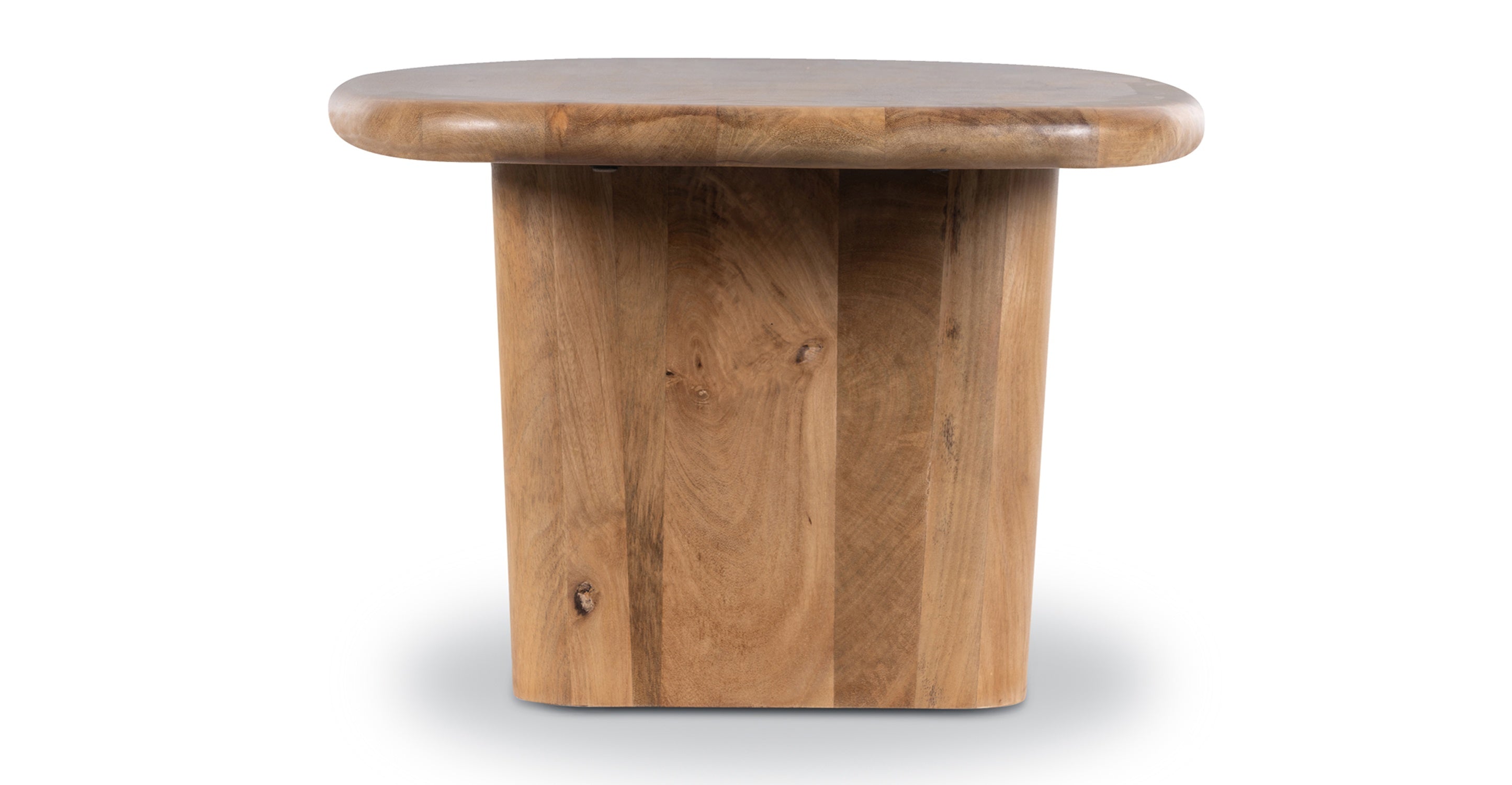 Modern Round Coffee Table - Solid Wood Living Room Furniture for Home Decor | Perfect for Small Spaces, Apartments & Cozy Living Rooms